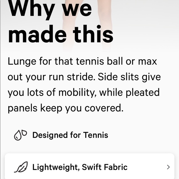 NWT Lululemon Play Off Pleats Black Skirt 6 PASTEL BLUE Lilac gorgeous 2022 - Picture 8 of 9